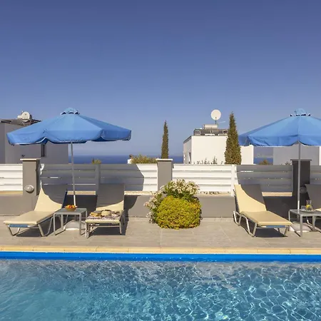 Lenias Sea View Villa Neo Chorio